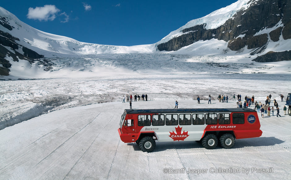 夏のカナディアンロッキー紀行３泊４日（5-10月）＜ブリュースターマウンテン☆朝食付き☆＞