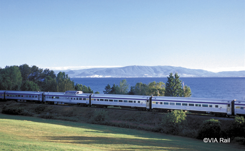 VIA鉄道で旅するカナダ東部 7泊8日【スタンダードクラス】