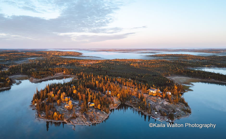 【英語】～隠れ家のオーロラ～イエローナイフ ブラッチフォード＜3泊4日プラン＞