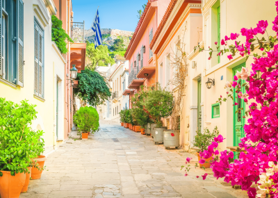 アテネとサントリーニ島4泊5日・スタンダードクラスホテル滞在