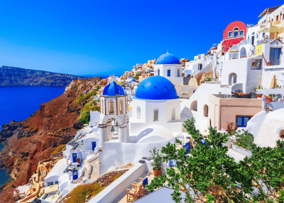 アテネとサントリーニ島4泊5日・スタンダードクラスホテル滞在