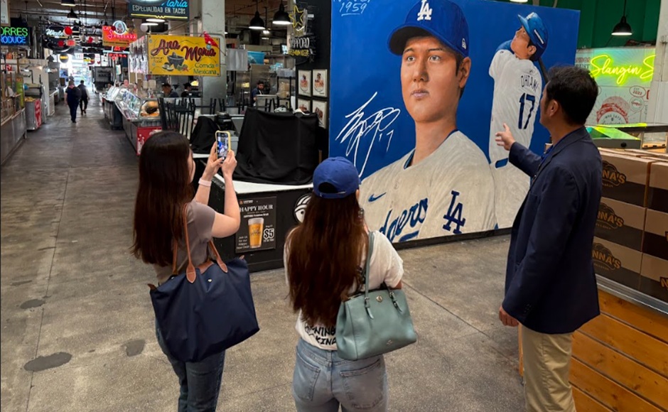 野球観戦前ツアー8時間【スタジアム送迎付き/日本語ガイド】ダウンタウン、ハリウッドエリア