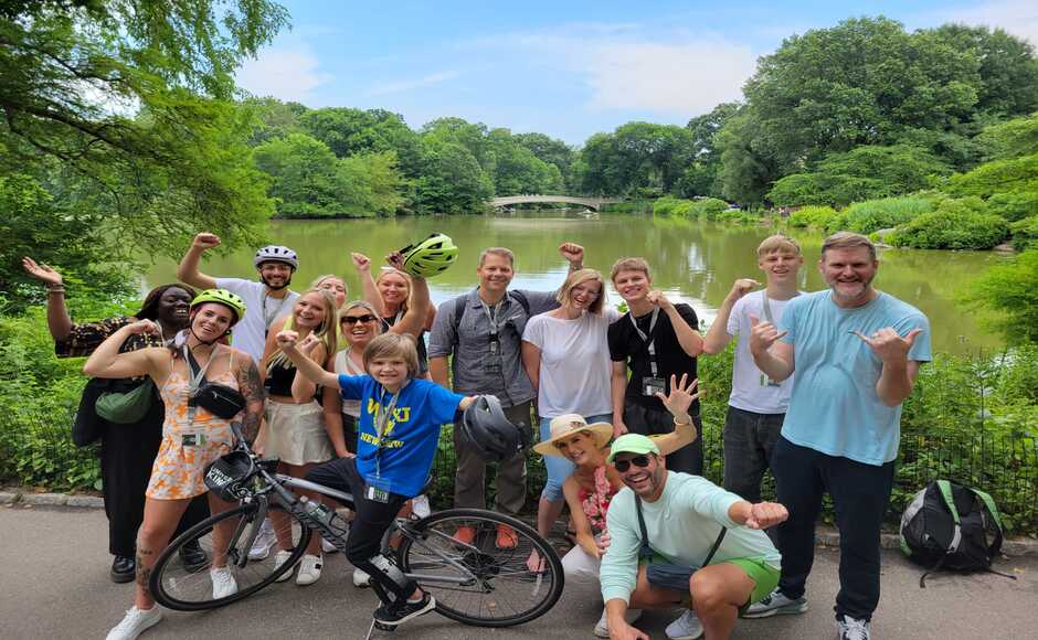 セントラルパーク2時間サイクリングツアー【英語ガイド】10時出発（通年）