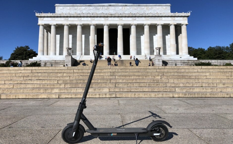 電動キックボードで回る　ワシントンD.C.半日観光