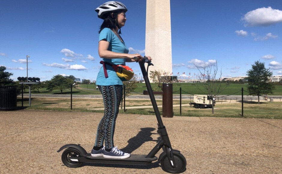 電動キックボードで回る　ワシントンD.C.半日観光