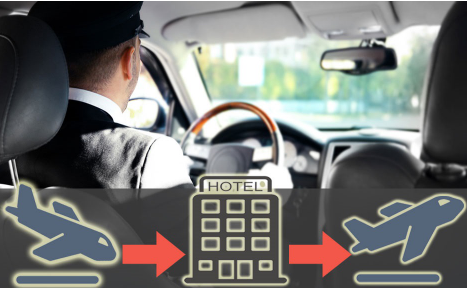 【往復送迎】空港⇔ホテル（混載・現地ドライバー）<br>2名様以上でのお申し込み